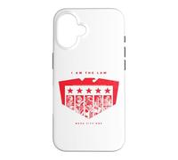 Carcasa para iPhone 16 Judge Dredd: Yo Soy la Ley (Eagle Emblem), cómic del 2000 d.C.