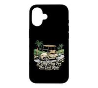 Carcasa para iPhone 16 Juego de Golf para el Paseo en Carrito