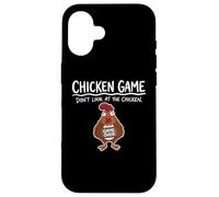 Carcasa para iPhone 16 Juego de Pollo (no mires al Pollo) - Fresco y Divertido Dicho