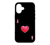 Carcasa para iPhone 16 Jugando a Las Cartas Ace of Hearts Skat Poker