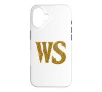 Carcasa para iPhone 16 Jugar Títulos Comedias Historias Tragedias Bard Initials