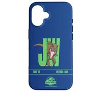 Carcasa para iPhone 16 Jurassic World T. Rex Breakthrough