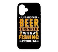 Carcasa para iPhone 16 Just Another Beer Dinkker with A Fishing Problem Beer Lover