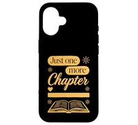 Carcasa para iPhone 16 Just One More Chapter for booklover