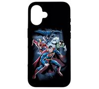 Carcasa para iPhone 16 Justice League Cosmic Crew