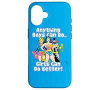 Carcasa para iPhone 16 Justice League Girls Can Do It Better