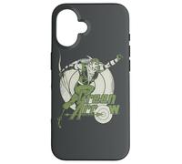 Carcasa para iPhone 16 Justice League Green Arrow Right on Target