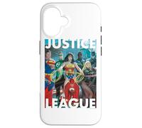 Carcasa para iPhone 16 Justice League Hall of Justice Painting