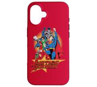 Carcasa para iPhone 16 Justice League Raise Your Fist