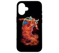 Carcasa para iPhone 16 Justice League Red Tornado Cloud
