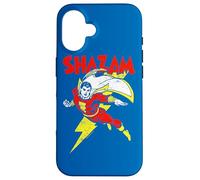 Carcasa para iPhone 16 Justice League Shazam! Let's Fly