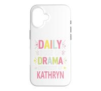 Carcasa para iPhone 16 Kathryn Personalized Name Funny Cute Custom Kathryn Name