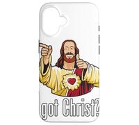 Carcasa para iPhone 16 Kevin Smith Ver Askewniverse Buddy Cristo Got Guns Finger