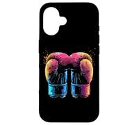 Carcasa para iPhone 16 Kickboxing Guantes Artwork Muay Thai