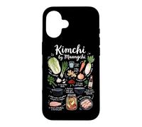 Carcasa para iPhone 16 Kimchi by Maangchi Cultura Coreana Amante de la Comida Corea
