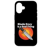 Carcasa para iPhone 16 Knife Collector Blade Envy Is A Real Thing Funny