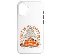 Carcasa para iPhone 16 Knitting Is My Creative Haven Grandma Knitter
