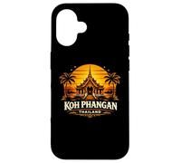 Carcasa para iPhone 16 KOH Phangan Tailandia Sunset Island Viajes Diseño