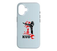 Carcasa para iPhone 16 Kudo Martial Arts Japón Símbolo Divertido Diseño Gráfico