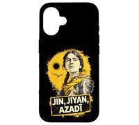 Carcasa para iPhone 16 Kurdistán Nowruz, Jin, Jiyan, Azadî Rojava Amo Kurdistán
