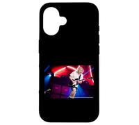 Carcasa para iPhone 16 La Leyenda del Rock de AC DC Riffs Marshall Stacks Live