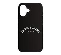 Carcasa para iPhone 16 La Vie Boheme La Vida Bohemia Frase Francesa Artista Teatro