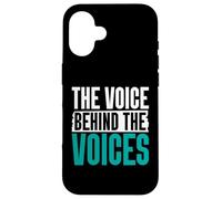 Carcasa para iPhone 16 La Voz detrás del intérprete de Voces