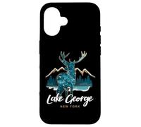 Carcasa para iPhone 16 Lake George New York USA Elk Mountains - Recuerdo novedoso