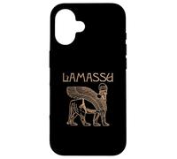 Carcasa para iPhone 16 Lamassu León Alado Mesopotamia Civilización Antigua