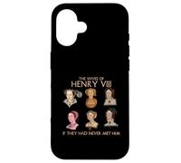 Carcasa para iPhone 16 Las Esposas de Enrique VIII Historical Women Print