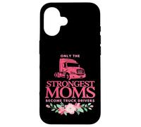 Carcasa para iPhone 16 Las mamás más Fuertes se convierten en Camioneros Camioneros mamá
