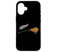 Carcasa para iPhone 16 Laser Kiwi Flag New Zealand Flag