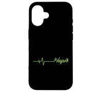 Carcasa para iPhone 16 Latido del corazón Vegano