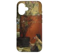 Carcasa para iPhone 16 Lawrence Alma-Tadema Una adelfa - Primavera