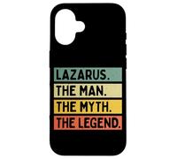 Carcasa para iPhone 16 Lazarus The Man The Myth The Legend - Cita Personalizada Divertida