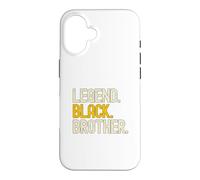 Carcasa para iPhone 16 Legend Black Brother | Retro Vintage Hombres afroamericanos