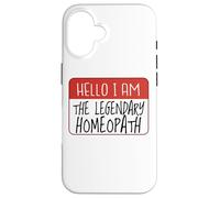 Carcasa para iPhone 16 Legendario Homeópata Hierbas Homeopáticas Naturópata Homeopatía