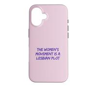 Carcasa para iPhone 16 Lesbian Plot Vintage 70s Feminist tee Lavender Menace Histor
