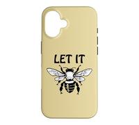 Carcasa para iPhone 16 Let it Bee Sign,Be Kind Queen Bee Lovers Bee Kind Bee Design