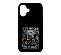 Carcasa para iPhone 16 Let Me See Your Feet Wolf Pack Full Moon Bootleg