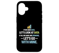 Carcasa para iPhone 16 Let's Look At Data - Data Science Statistics Data Analyst