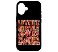 Carcasa para iPhone 16 Lettice Hustle Apples Playing on The Gridiron