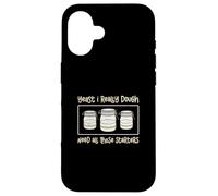 Carcasa para iPhone 16 Levadura Que Realmente Necesito Masa Todos Estos entrantes Panadero de Masa Madre