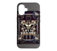 Carcasa para iPhone 16 Levantamiento al Fracaso Halterofilia Culturista