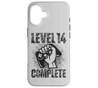 Carcasa para iPhone 16 Level 14 - Juego de Mesa de cumpleaños (14 años)