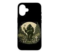 Carcasa para iPhone 16 Leyenda del folclore de la Pradera del Bosque Bigfoot