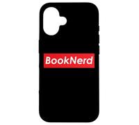Carcasa para iPhone 16 Libro Nerd para Lectores De Velocidad Estantería Meme Libro De Lectura Nerd