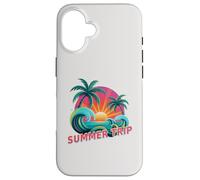 Carcasa para iPhone 16 Lindo Viaje DE Verano Todas Las Chicas Vacaciones Qué Pasa Playas Familia