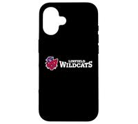 Carcasa para iPhone 16 Linfield University Wildcats Mack Mascot Horizontal