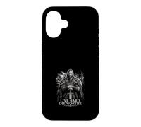 Carcasa para iPhone 16 Live Hard Die Worthy Viking Sword Diseño nórdico
